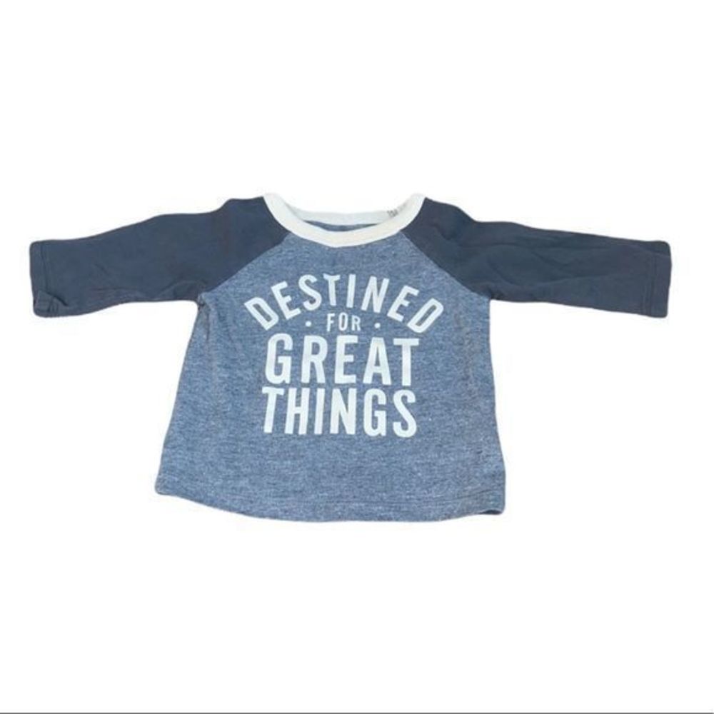 5/$30 🎈 Old navy graphic baseball tee infant size 3-6 months